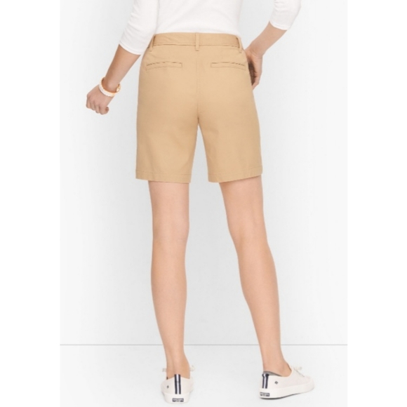 Talbot Relaxed Weekender Chino Shorts in Khaki - Picture 2 of 11